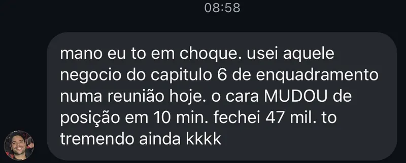 Depoimento de leitor 1