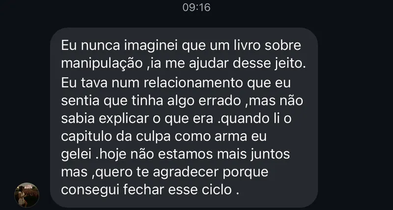 Depoimento de leitor 2